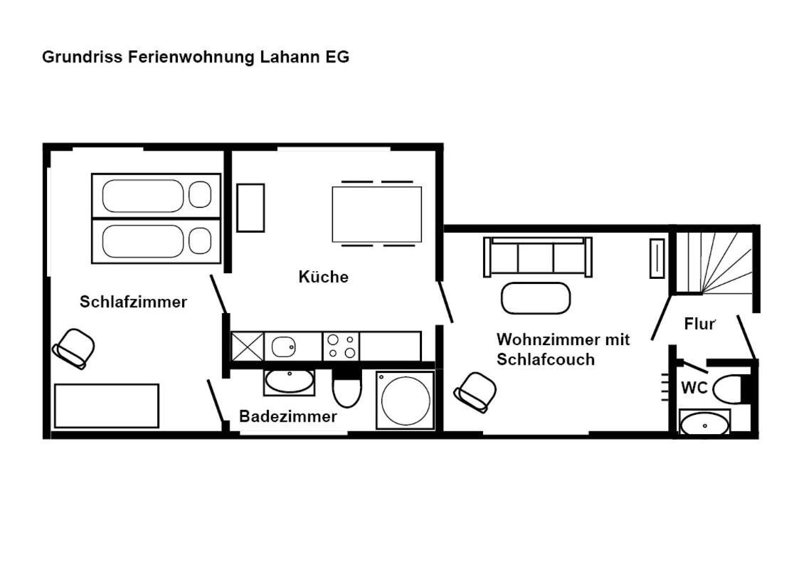 Ferienwohnung Lahann Saalfeld Saale Esterno foto